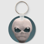 Gray Alien Sleutelhanger (Voorkant)