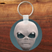 Gray Alien Sleutelhanger (Voorkant)