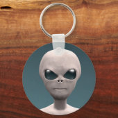 Gray Alien Sleutelhanger (Voorkant)