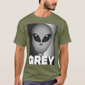 Gray Alien T-shirt (Voorkant)