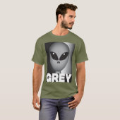 Gray Alien T-shirt (Voorkant volledig)