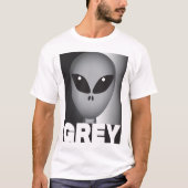Gray Alien T-shirt (Voorkant)