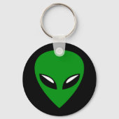 Gray Alien UFO Sleutelhanger (Voorkant)