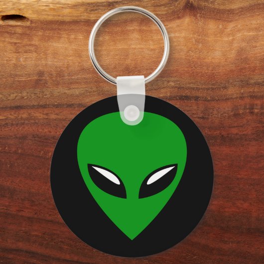 Gray Alien UFO Sleutelhanger (Voorkant)