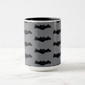 Gray and Black Halloween Bats Mok (Midden)