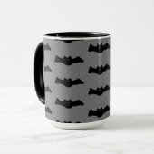Gray and Black Halloween Bats Mok (Voorkant links)