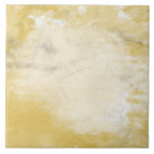 Gray and Gold Marble Look Art Tile Tegeltje (Voorkant)