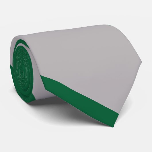 Gray and Ivy Broad University Stripe Stropdas (Opgerold)