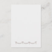 Gray and Pink Bells Details Insert for Invitation Informatiekaartje (Achterkant)