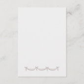 Gray and Pink Bells Details Insert for Invitation Informatiekaartje (Achterkant)