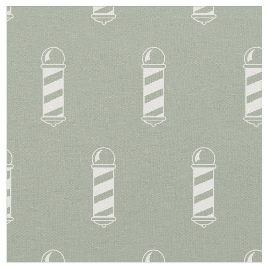 Gray and White Barbershop Pole Pattern Stof (Close Up)