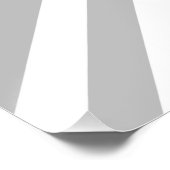 Gray and White Diagonal Stripes Pattern Poster (Hoek)