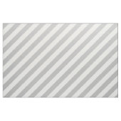 Gray and White Diagonal Stripes Pattern Stof (Fat Quarter)