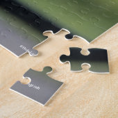 Gray Andalucian Bucking Headshot met achtergrondve Legpuzzel (Zijkant)