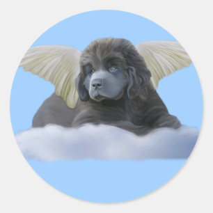 Gray Angel ~ Ik geloof Ronde Sticker