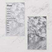 Gray Angel Wing. Visitekaartje (Voorkant / Achterkant)