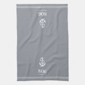 Gray | Ankerhuisnummer & straatnaam Theedoek (Verticaal)