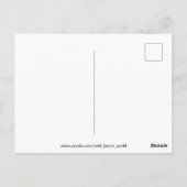 Gray Arabian Horse Briefkaart (Achterkant)