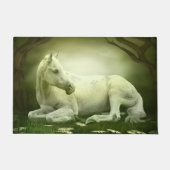 Gray Arabian Horse Deurmat (Voorkant)