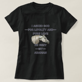 Gray Arabian Horse T-shirt
