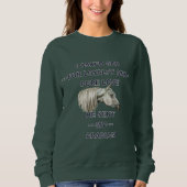 Gray Arabian Horse Trui (Voorkant)