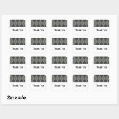 Gray Argyle Wedding Dank jullie Stickers (Vel)