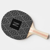 Gray Arrow Monogram Paddle Tafeltennisbatje (Zijkant)