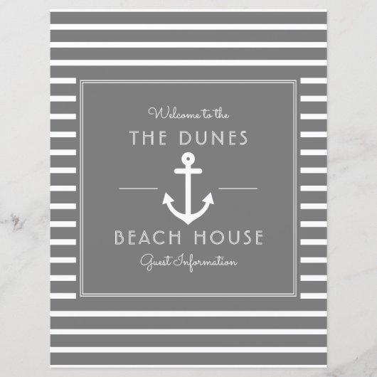 Gray Beach House Vacting Rental Front Page (Voorkant)