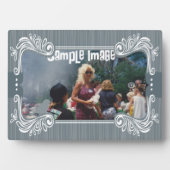 Gray Bird Art Plaque Fotoplaat (voorkant)