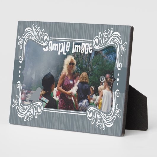 Gray Bird Art Plaque Fotoplaat (Zijkant)