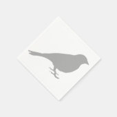 Gray Bird Napkins Servet (Hoek)