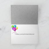 Gray Birthday Mice op Polka Dots Kaart (Binnen)