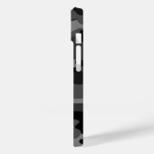 Gray Black Camo Case-Mate iPhone Case (Achterkant / Links)