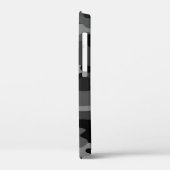 Gray Black Camo Case-Mate iPhone Case (Achterkant / Links)
