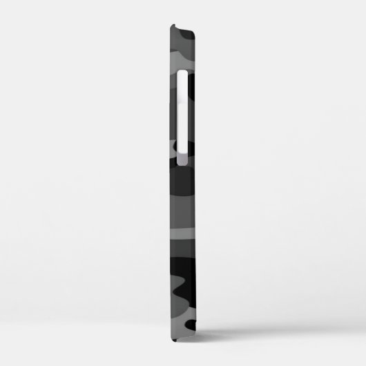 Gray Black Camo Case-Mate iPhone Case (Achterkant / Links)