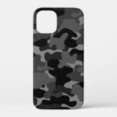 Gray Black Camo Case-Mate iPhone Case (Achterkant)