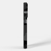 Gray Black Camo Case-Mate iPhone Case (Achterkant / Rechts)