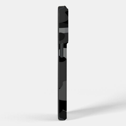 Gray Black Camo Case-Mate iPhone Case (Achterkant / Rechts)