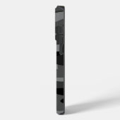 Gray Black Camo Case-Mate iPhone Case (Achterkant / Links)