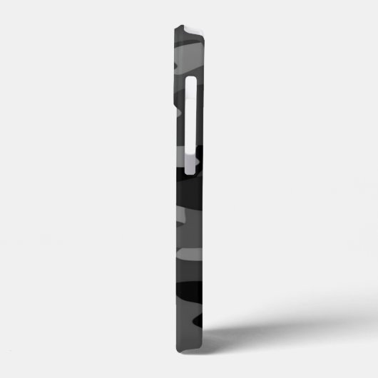 Gray Black Camo Case-Mate iPhone Case (Achterkant / Links)