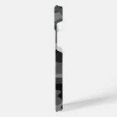 Gray Black Camo iPhone Hoesje (Linkerkant)