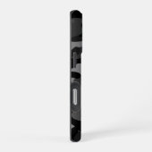 Gray Black Camo iPhone Hoesje (Rechterkant)