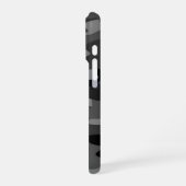 Gray Black Camo iPhone Hoesje (Linkerkant)