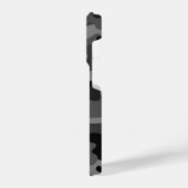 Gray Black Camo iPhone Hoesje (Linkerkant)