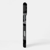 Gray Black Camo iPhone Hoesje (Rechterkant)