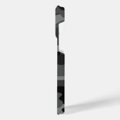 Gray Black Camo iPhone Hoesje (Linkerkant)
