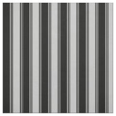 Gray & Black Lined Pattern Stof (Swatch)