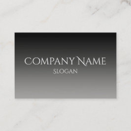 Gray Black Ombre Visitekaartje