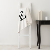 Gray Black Script Love Huwelijk  Sherpa Deken (In situ)