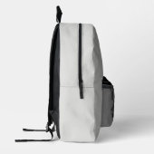 Gray Black Tiger Graduation Backpack Bedrukte Rugzak (Links)